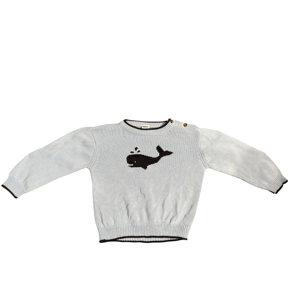 Gymboree Other - Gymboree Whale Sweater – Size 2T (Light Blue)